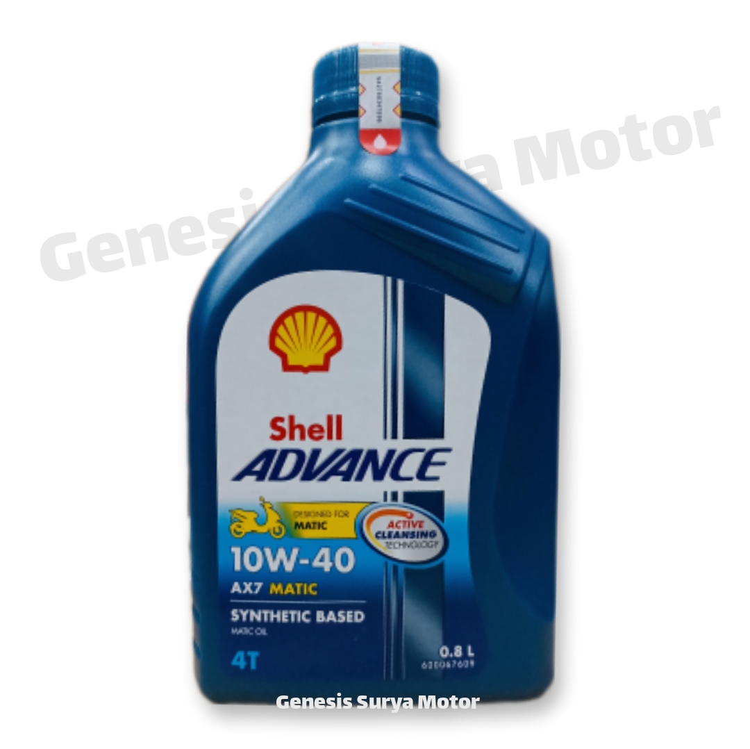 SHELL ADV AX7 MATIC 10W40 0,8LT MB
