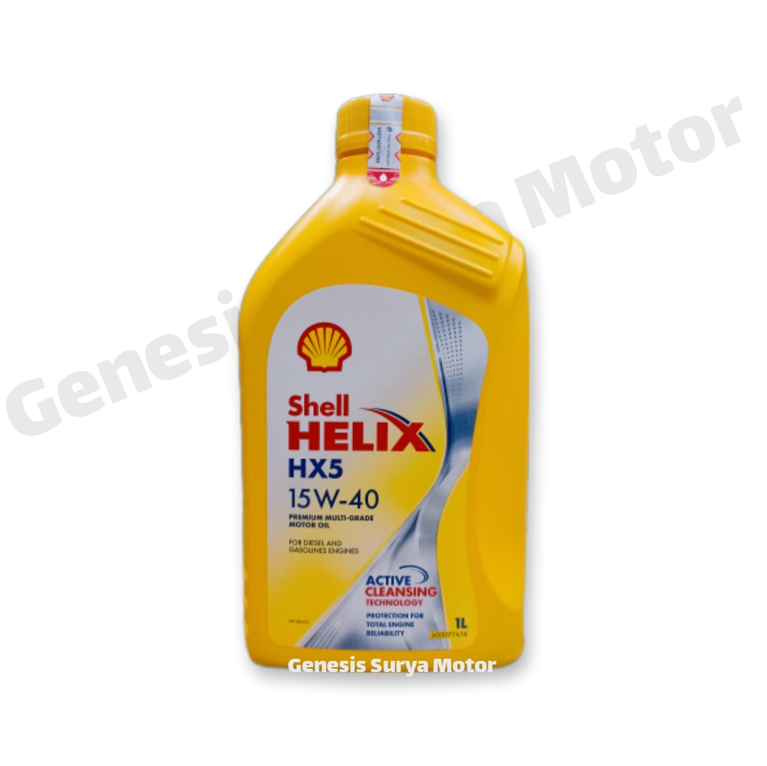 SHELL HELIX HX5 15W40 (1-LITER) KUNING