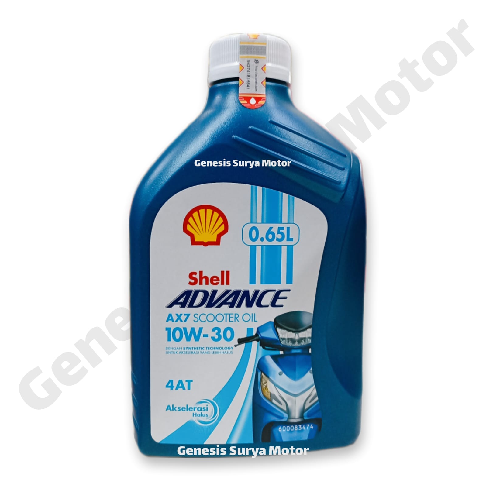 SHELL AX7 (650 Ml)10W30 (MATIC) NEW